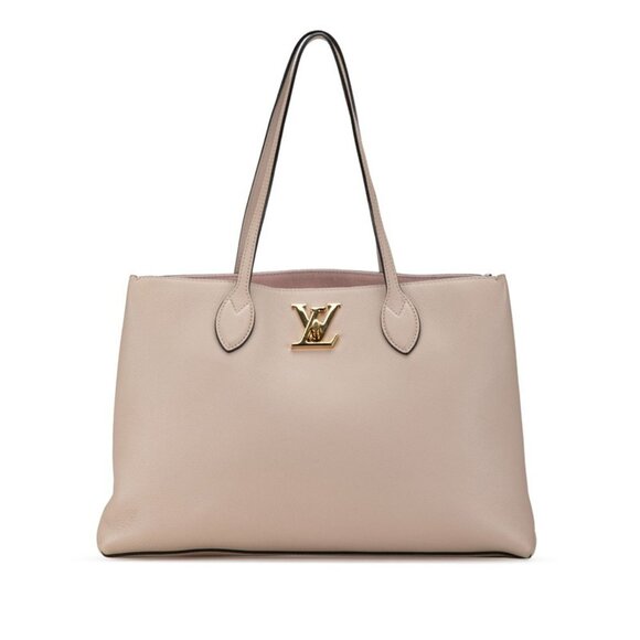 LOUIS VUITTON Gray Leather Shoulder Bag - Picture 1 of 11